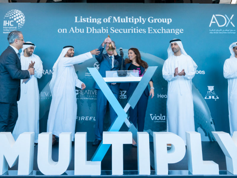 Multiply Group to list on main market of the Abu Dhabi Securities Exchange (ADX)